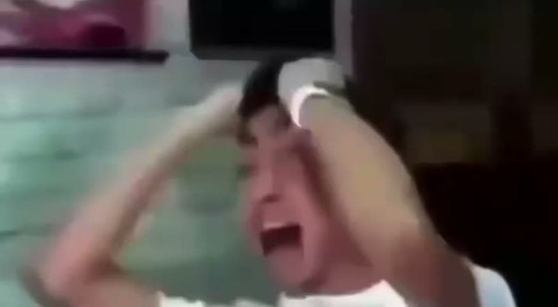 Brain freeze viral video example