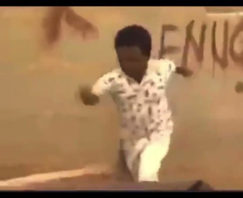 The scramble viral video example